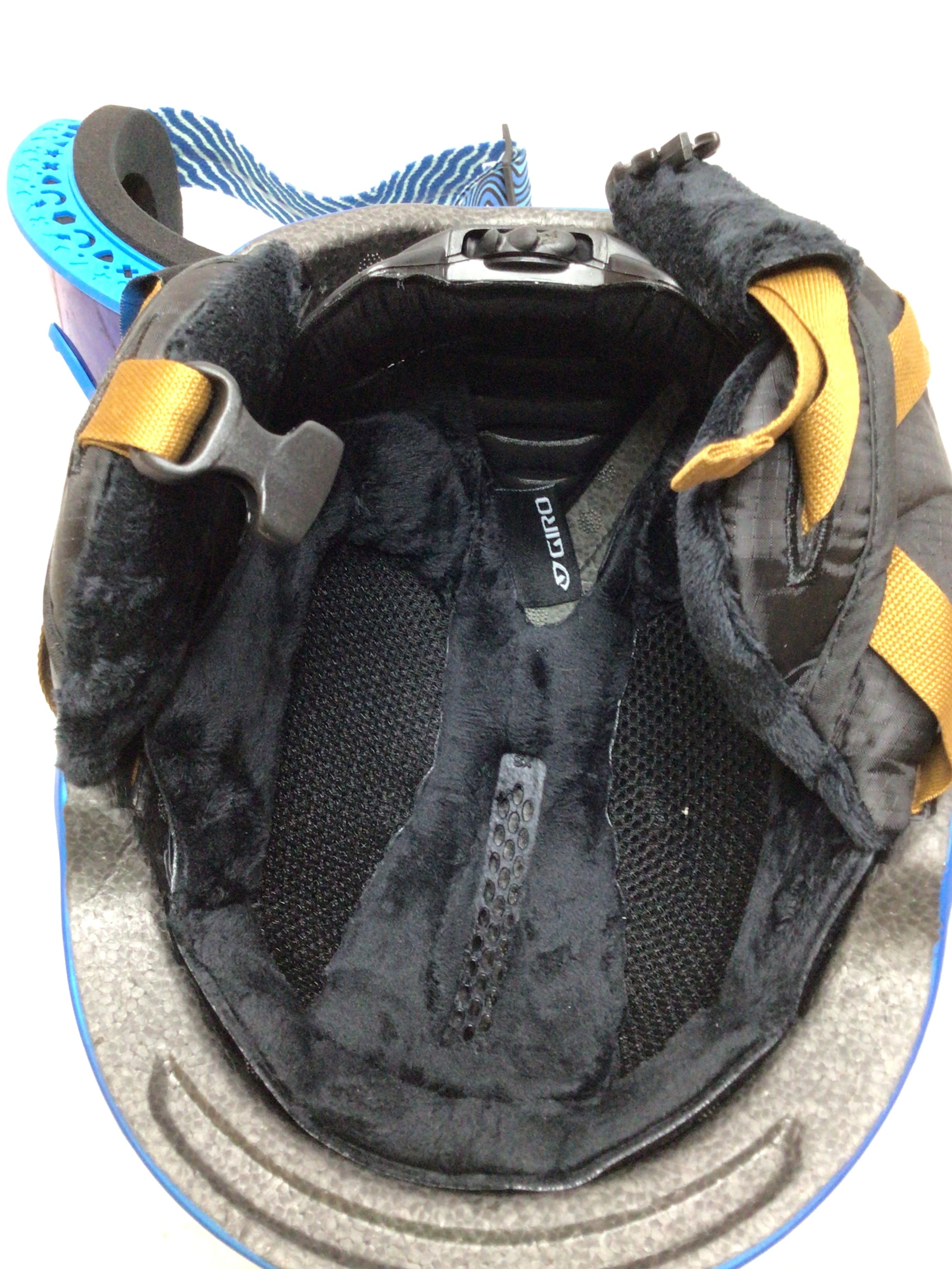 GIRO Spur CP Blue Shreddy Yeti Snow Helmet/Goggles SIZE Youth Extra Small (XS) (8097250312430)